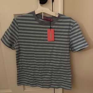 EDIKTED Callahan Striped Tee